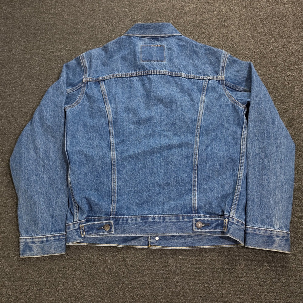 Levis Trucker Jacket Mens Medium Blue Type 3 Wash Cotton Button Front
Denim - Picture 6 of 9
